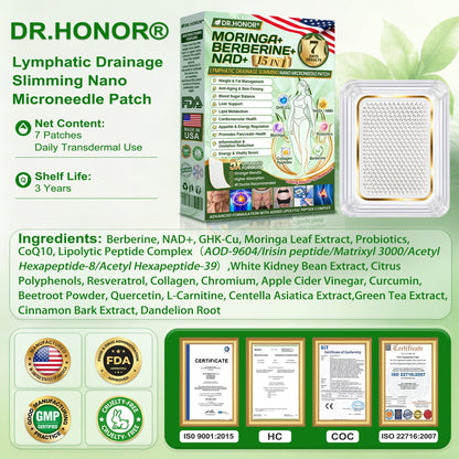 [𝟐𝟎𝟐𝟔 𝐍𝐞𝐰 & 𝐔𝐩𝐠𝐫𝐚𝐝𝐞𝐝] ✅ 𝐃𝐑.𝐇𝐎𝐍𝐎𝐑® 𝐋𝐲𝐦𝐩𝐡𝐚𝐭𝐢𝐜 𝐃𝐫𝐚𝐢𝐧𝐚𝐠𝐞 𝐒𝐥𝐢𝐦𝐦𝐢𝐧𝐠 𝐍𝐚𝐧𝐨-𝐌𝐢𝐜𝐫𝐨𝐧𝐞𝐞𝐝𝐥𝐞 𝐏𝐚𝐭𝐜𝐡: 𝐔𝐥𝐭𝐫𝐚-𝐏𝐨𝐭𝐞𝐧𝐭 𝟓× 𝐅𝐨𝐫𝐦𝐮𝐥𝐚 𝐰𝐢𝐭𝐡 𝐋𝐢𝐩𝐨𝐥𝐲𝐭𝐢𝐜 𝐏𝐞𝐩𝐭𝐢𝐝𝐞 𝐂𝐨𝐦𝐩𝐥𝐞𝐱