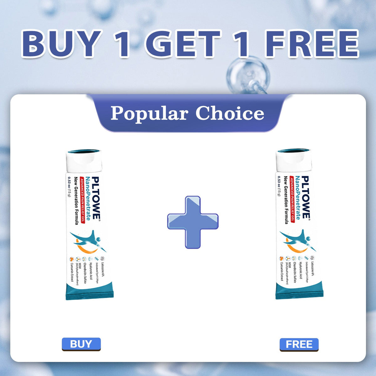 PLTOWE® NanoPenetrate Advanced Pain Relief Gel