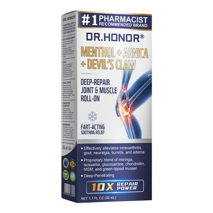 ✅𝐃𝐑.𝐇𝐎𝐍𝐎𝐑® 𝗠𝗲𝗻𝘁𝗵𝗼𝗹 · 𝗔𝗿𝗻𝗶𝗰𝗮 × 𝗗𝗲𝘃𝗶𝗹’𝘀 𝗖𝗹𝗮𝘄 10-𝐢𝐧-𝟏 𝐀𝐝𝐯𝐚𝐧𝐜𝐞𝐝 𝐉𝐨𝐢𝐧𝐭 & 𝐌𝐮𝐬𝐜𝐥𝐞 𝐑𝐞𝐩𝐚𝐢𝐫 𝐑𝐨𝐥𝐥-𝐎𝐧 (𝐅𝐚𝐬𝐭-𝐀𝐜𝐭𝐢𝐧𝐠 𝐒𝐨𝐨𝐭𝐡𝐢𝐧𝐠 𝐑𝐞𝐥𝐢𝐞𝐟) | 𝐅𝐨𝐫 𝐎𝐬𝐭𝐞𝐨𝐚𝐫𝐭𝐡𝐫𝐢𝐭𝐢𝐬, 𝐆𝐨𝐮𝐭, 𝐍𝐞𝐮𝐫𝐚𝐥𝐠𝐢𝐚, 𝐁𝐮𝐫𝐬𝐢𝐭𝐢𝐬, 𝐒𝐰𝐞𝐥𝐥𝐢𝐧𝐠 & 𝐄𝐝𝐞𝐦𝐚 | 𝐅𝐚𝐬𝐭-𝐀𝐛𝐬𝐨𝐫𝐛𝐢𝐧𝐠, 𝐍𝐨𝐧-𝐆𝐫𝐞𝐚𝐬𝐲, 𝐍𝐨-𝐌𝐞𝐬𝐬, 𝐓𝐚𝐫𝐠𝐞𝐭𝐞𝐝 𝐀𝐩𝐩𝐥𝐢𝐜𝐚𝐭𝐢𝐨𝐧