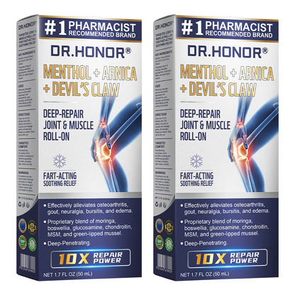✅𝐃𝐑.𝐇𝐎𝐍𝐎𝐑® 𝗠𝗲𝗻𝘁𝗵𝗼𝗹 · 𝗔𝗿𝗻𝗶𝗰𝗮 × 𝗗𝗲𝘃𝗶𝗹’𝘀 𝗖𝗹𝗮𝘄 10-𝐢𝐧-𝟏 𝐀𝐝𝐯𝐚𝐧𝐜𝐞𝐝 𝐉𝐨𝐢𝐧𝐭 & 𝐌𝐮𝐬𝐜𝐥𝐞 𝐑𝐞𝐩𝐚𝐢𝐫 𝐑𝐨𝐥𝐥-𝐎𝐧 (𝐅𝐚𝐬𝐭-𝐀𝐜𝐭𝐢𝐧𝐠 𝐒𝐨𝐨𝐭𝐡𝐢𝐧𝐠 𝐑𝐞𝐥𝐢𝐞𝐟) | 𝐅𝐨𝐫 𝐎𝐬𝐭𝐞𝐨𝐚𝐫𝐭𝐡𝐫𝐢𝐭𝐢𝐬, 𝐆𝐨𝐮𝐭, 𝐍𝐞𝐮𝐫𝐚𝐥𝐠𝐢𝐚, 𝐁𝐮𝐫𝐬𝐢𝐭𝐢𝐬, 𝐒𝐰𝐞𝐥𝐥𝐢𝐧𝐠 & 𝐄𝐝𝐞𝐦𝐚 | 𝐅𝐚𝐬𝐭-𝐀𝐛𝐬𝐨𝐫𝐛𝐢𝐧𝐠, 𝐍𝐨𝐧-𝐆𝐫𝐞𝐚𝐬𝐲, 𝐍𝐨-𝐌𝐞𝐬𝐬, 𝐓𝐚𝐫𝐠𝐞𝐭𝐞𝐝 𝐀𝐩𝐩𝐥𝐢𝐜𝐚𝐭𝐢𝐨𝐧