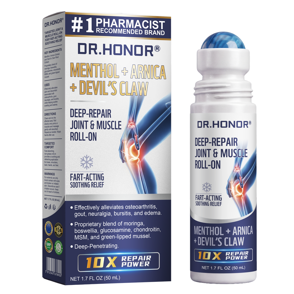 ✅𝐃𝐑.𝐇𝐎𝐍𝐎𝐑® 𝗠𝗲𝗻𝘁𝗵𝗼𝗹 · 𝗔𝗿𝗻𝗶𝗰𝗮 × 𝗗𝗲𝘃𝗶𝗹’𝘀 𝗖𝗹𝗮𝘄 10-𝐢𝐧-𝟏 𝐀𝐝𝐯𝐚𝐧𝐜𝐞𝐝 𝐉𝐨𝐢𝐧𝐭 & 𝐌𝐮𝐬𝐜𝐥𝐞 𝐑𝐞𝐩𝐚𝐢𝐫 𝐑𝐨𝐥𝐥-𝐎𝐧 (𝐅𝐚𝐬𝐭-𝐀𝐜𝐭𝐢𝐧𝐠 𝐒𝐨𝐨𝐭𝐡𝐢𝐧𝐠 𝐑𝐞𝐥𝐢𝐞𝐟) | 𝐅𝐨𝐫 𝐎𝐬𝐭𝐞𝐨𝐚𝐫𝐭𝐡𝐫𝐢𝐭𝐢𝐬, 𝐆𝐨𝐮𝐭, 𝐍𝐞𝐮𝐫𝐚𝐥𝐠𝐢𝐚, 𝐁𝐮𝐫𝐬𝐢𝐭𝐢𝐬, 𝐒𝐰𝐞𝐥𝐥𝐢𝐧𝐠 & 𝐄𝐝𝐞𝐦𝐚 | 𝐅𝐚𝐬𝐭-𝐀𝐛𝐬𝐨𝐫𝐛𝐢𝐧𝐠, 𝐍𝐨𝐧-𝐆𝐫𝐞𝐚𝐬𝐲, 𝐍𝐨-𝐌𝐞𝐬𝐬, 𝐓𝐚𝐫𝐠𝐞𝐭𝐞𝐝 𝐀𝐩𝐩𝐥𝐢𝐜𝐚𝐭𝐢𝐨𝐧