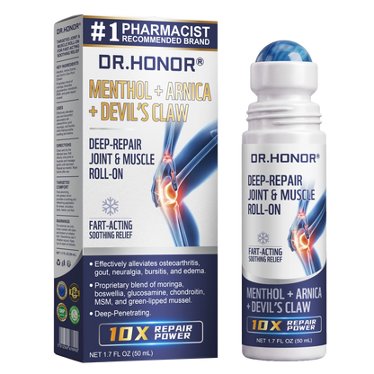 ✅𝐃𝐑.𝐇𝐎𝐍𝐎𝐑® 𝗠𝗲𝗻𝘁𝗵𝗼𝗹 · 𝗔𝗿𝗻𝗶𝗰𝗮 × 𝗗𝗲𝘃𝗶𝗹’𝘀 𝗖𝗹𝗮𝘄 10-𝐢𝐧-𝟏 𝐀𝐝𝐯𝐚𝐧𝐜𝐞𝐝 𝐉𝐨𝐢𝐧𝐭 & 𝐌𝐮𝐬𝐜𝐥𝐞 𝐑𝐞𝐩𝐚𝐢𝐫 𝐑𝐨𝐥𝐥-𝐎𝐧 (𝐅𝐚𝐬𝐭-𝐀𝐜𝐭𝐢𝐧𝐠 𝐒𝐨𝐨𝐭𝐡𝐢𝐧𝐠 𝐑𝐞𝐥𝐢𝐞𝐟) | 𝐅𝐨𝐫 𝐎𝐬𝐭𝐞𝐨𝐚𝐫𝐭𝐡𝐫𝐢𝐭𝐢𝐬, 𝐆𝐨𝐮𝐭, 𝐍𝐞𝐮𝐫𝐚𝐥𝐠𝐢𝐚, 𝐁𝐮𝐫𝐬𝐢𝐭𝐢𝐬, 𝐒𝐰𝐞𝐥𝐥𝐢𝐧𝐠 & 𝐄𝐝𝐞𝐦𝐚 | 𝐅𝐚𝐬𝐭-𝐀𝐛𝐬𝐨𝐫𝐛𝐢𝐧𝐠, 𝐍𝐨𝐧-𝐆𝐫𝐞𝐚𝐬𝐲, 𝐍𝐨-𝐌𝐞𝐬𝐬, 𝐓𝐚𝐫𝐠𝐞𝐭𝐞𝐝 𝐀𝐩𝐩𝐥𝐢𝐜𝐚𝐭𝐢𝐨𝐧