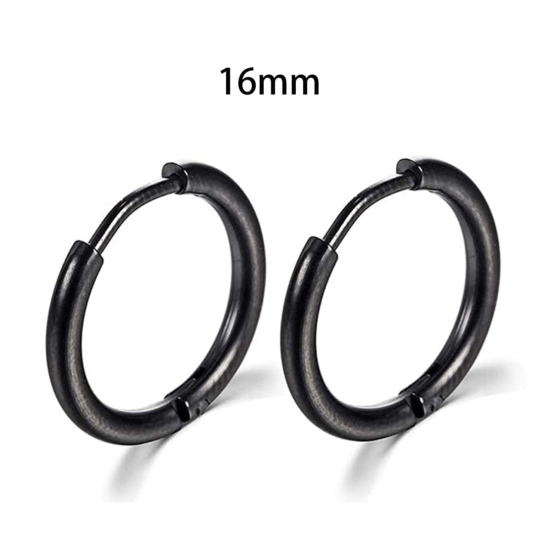 2026 New Simple Stainless Steel Small Hoop Earrings for Women Men Cartilage Ear Piercing Jewelry Pendientes Hombre Mujer