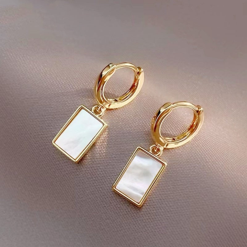 2026 Korean New Simple Temperament Circle Pearl Earrings Fashion Small Versatile Earrings  Jewelry