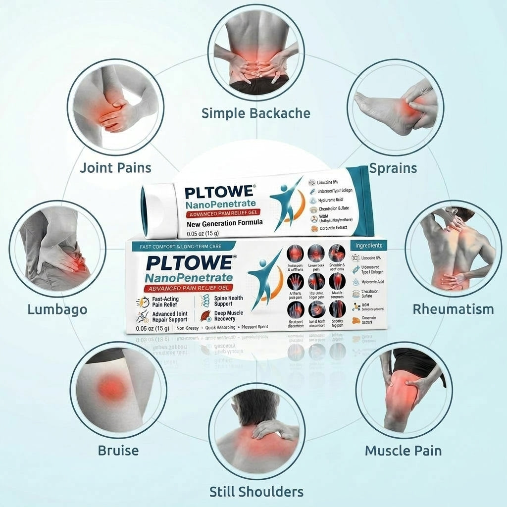 PLTOWE® NanoPenetrate Advanced Pain Relief Gel