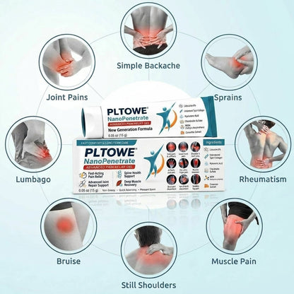 PLTOWE® NanoPenetrate Advanced Pain Relief Gel